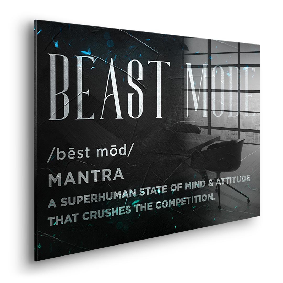 Beast Mode - Acrylglas