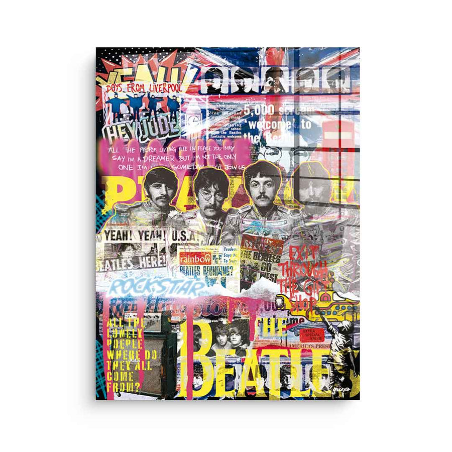 Beatles-Novo - Acrylic glass – front