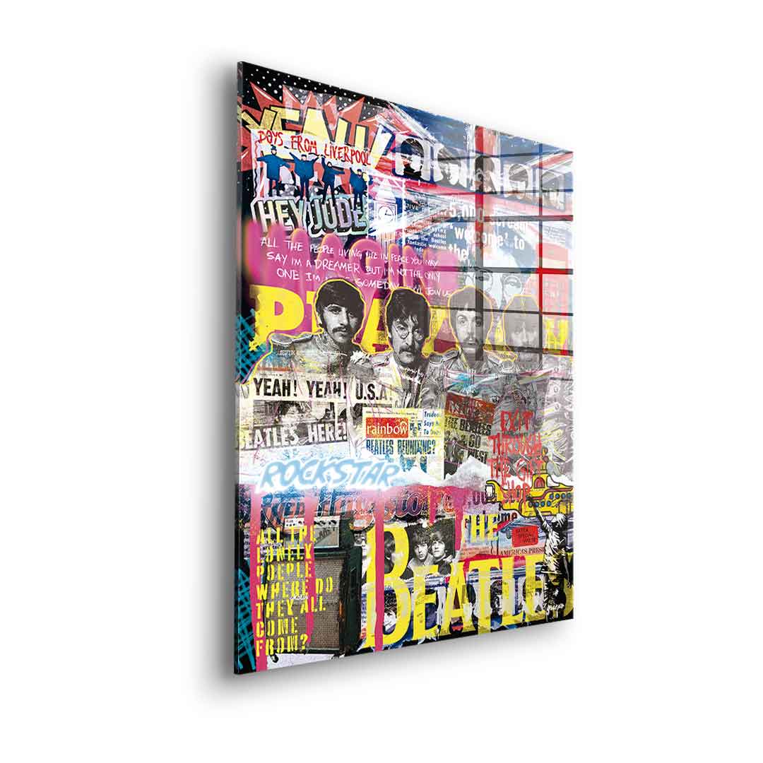 Beatles-Novo - Acrylglas