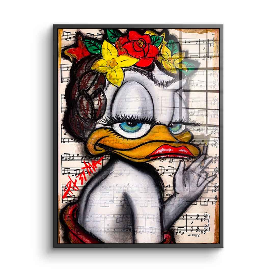 Beauty Duck - Acrylglas