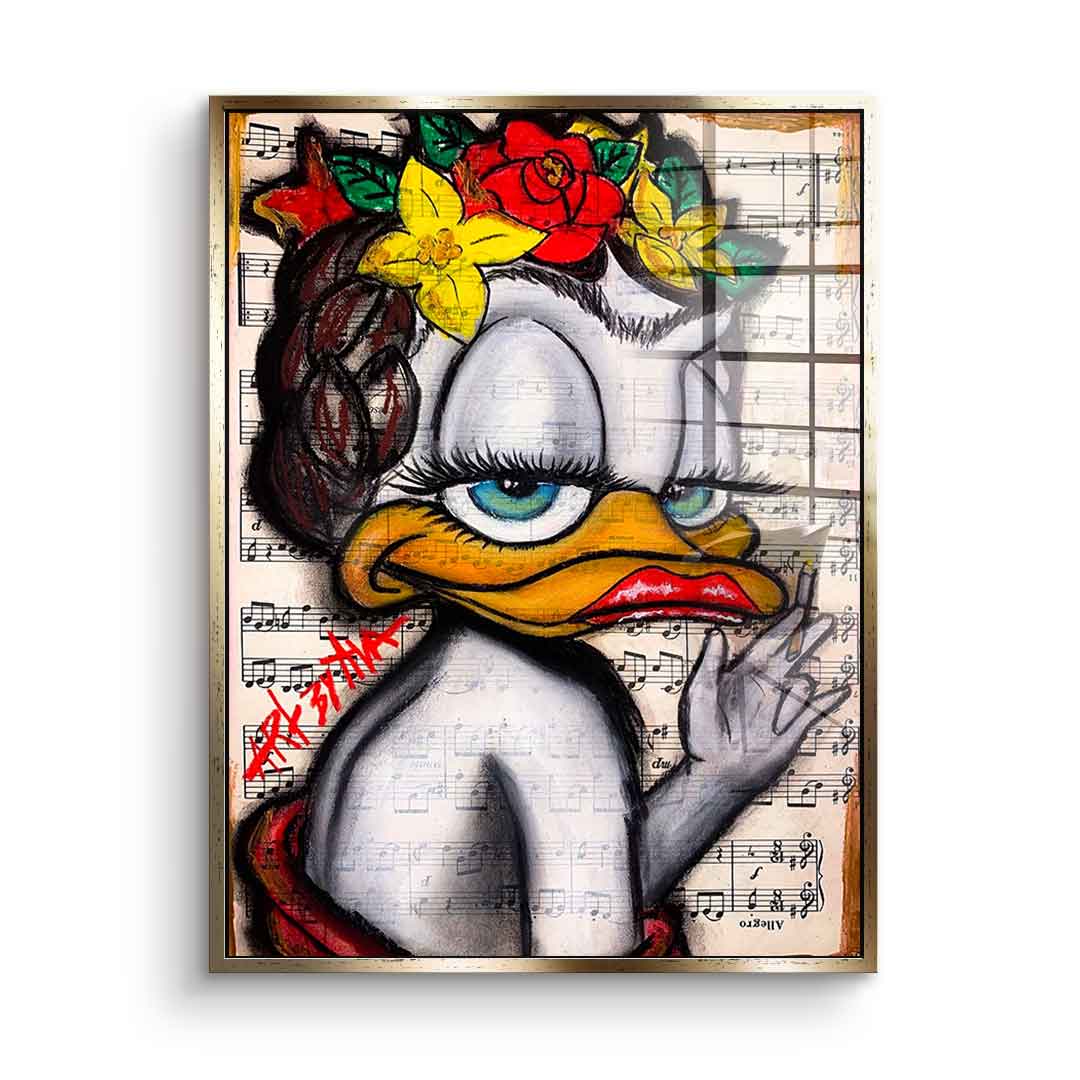Beauty Duck - Acrylglas