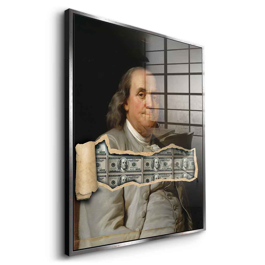 Benjamin's Money - Acrylglas