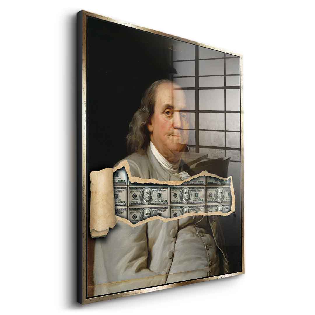 Benjamin's Money - Acrylglas