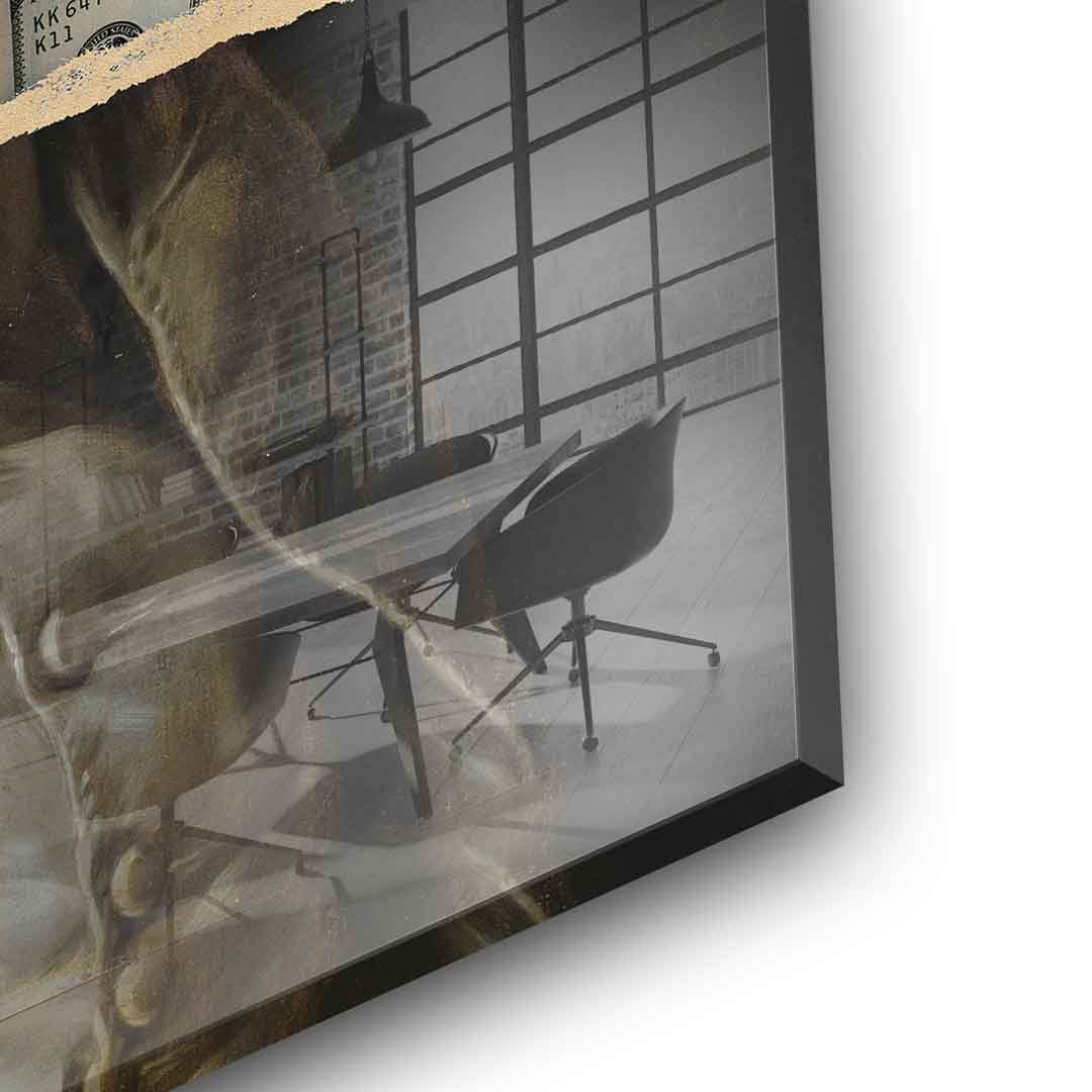 Benjamin's Money - Acrylglas