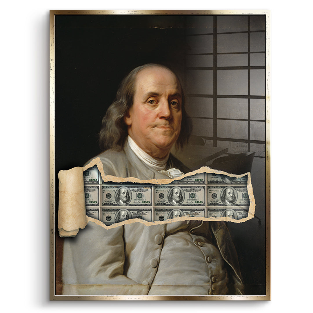Benjamin's Money - Acrylglas