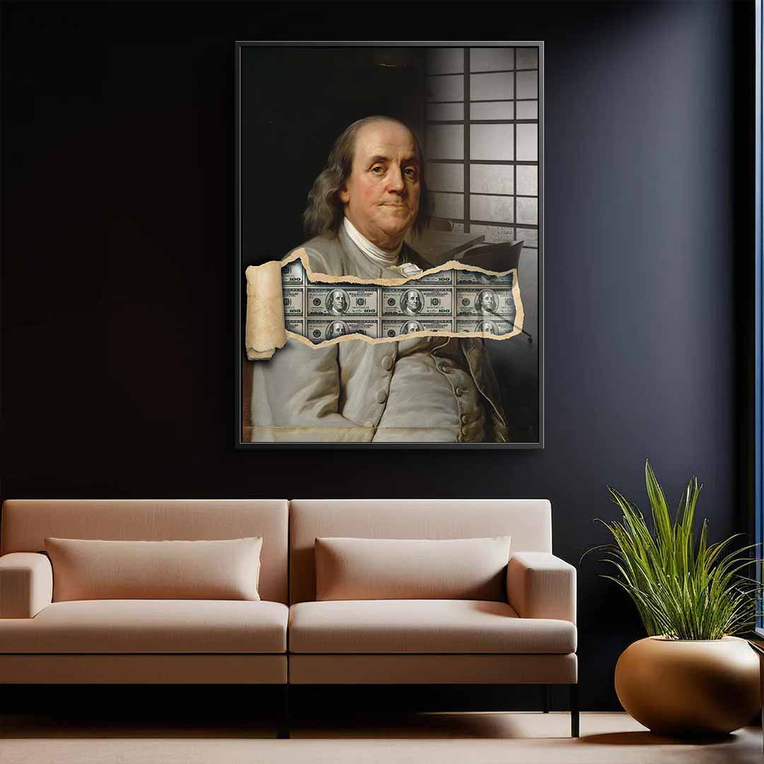 Benjamin's Money - Acrylic glass