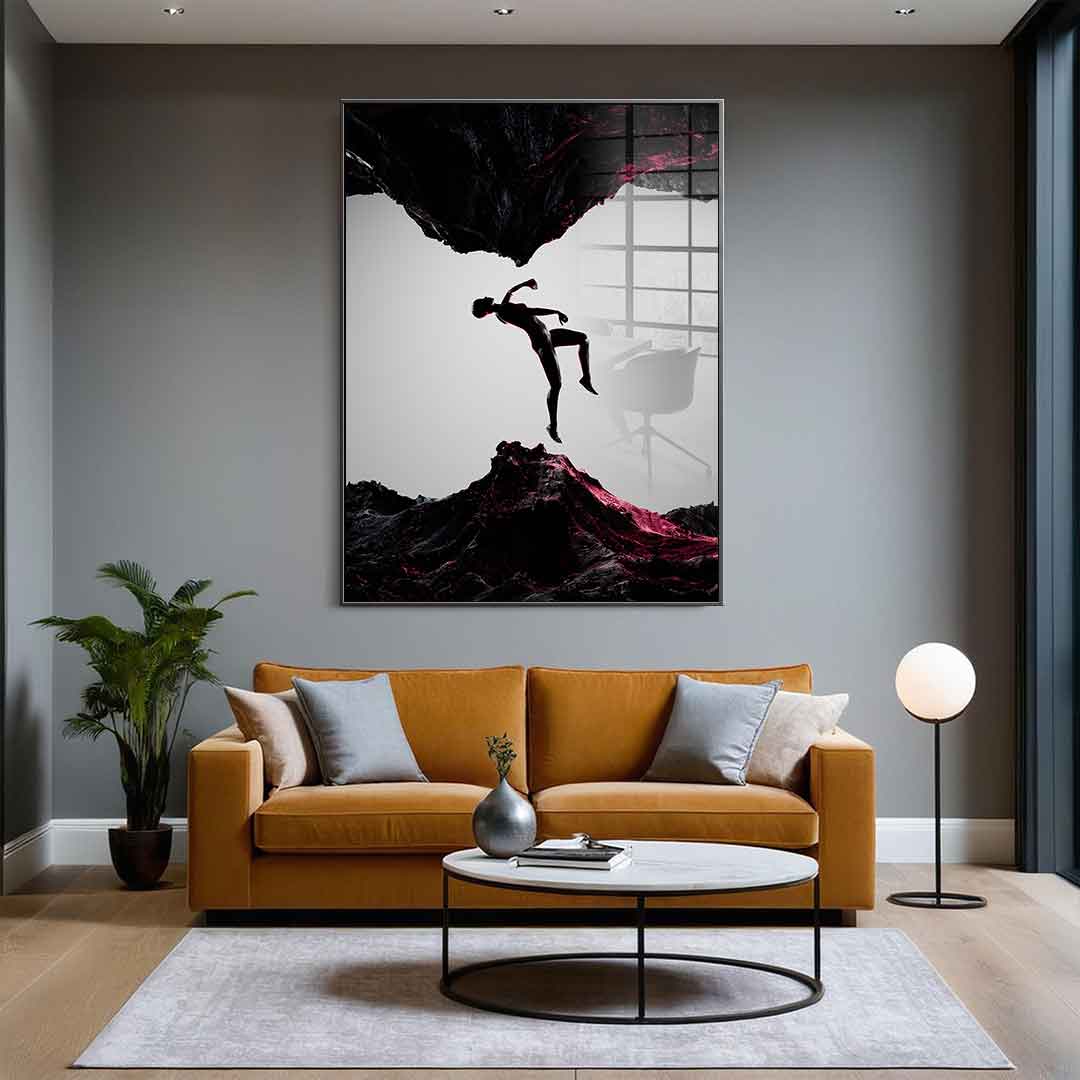 Between Realms - Acrylglas