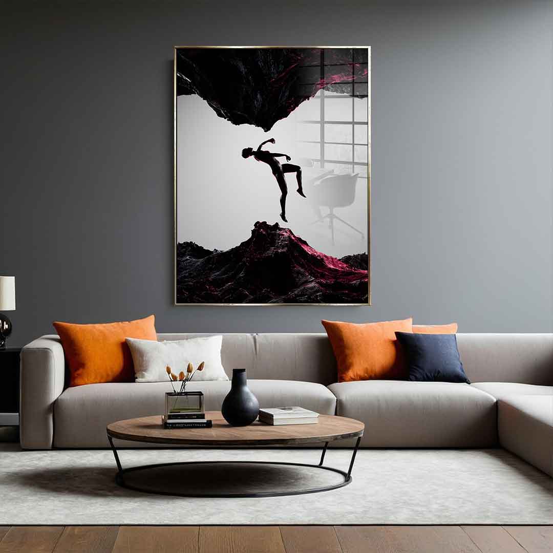Between Realms - Acrylglas