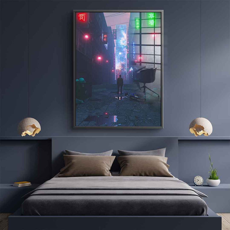 Beyond The Back Alley - Acrylic glass