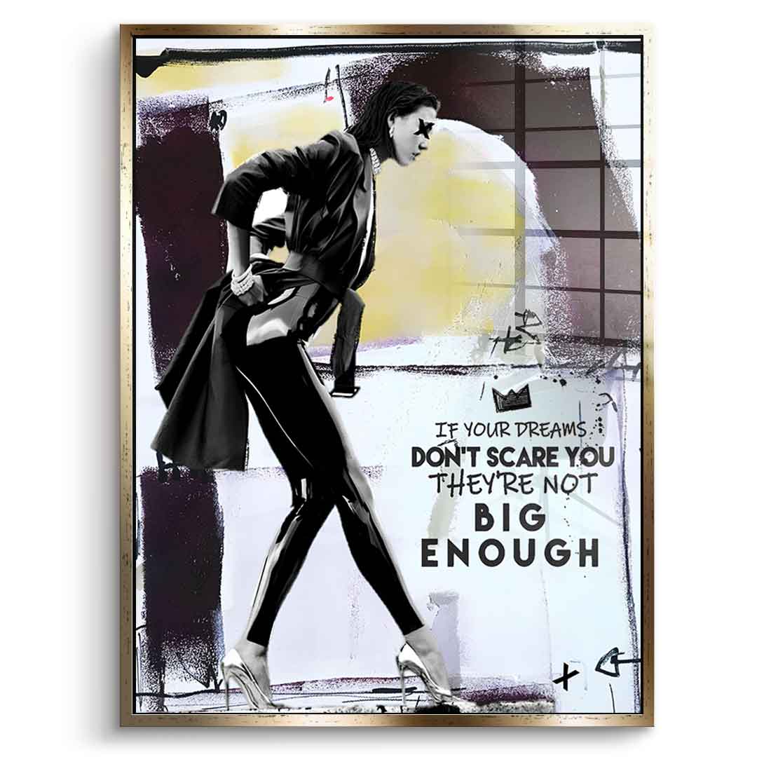 Big Enough - Acrylic glass