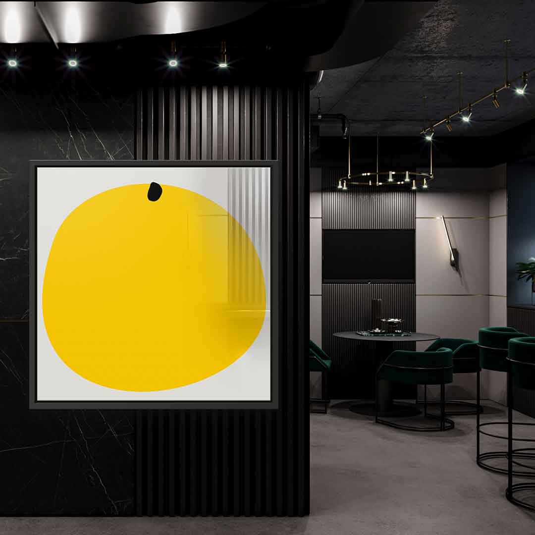 Big Orange - Acrylic glass