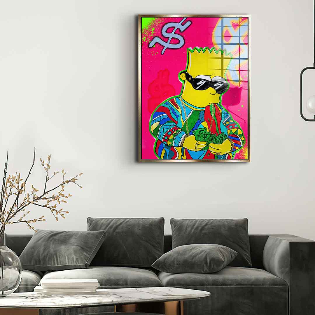 Biggie Bart - Acrylglas
