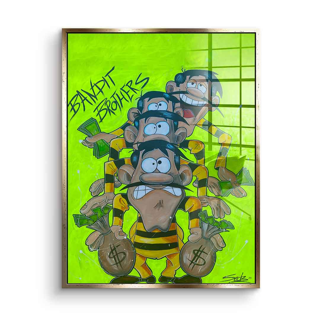 Bandit Brothers - Acrylic glass