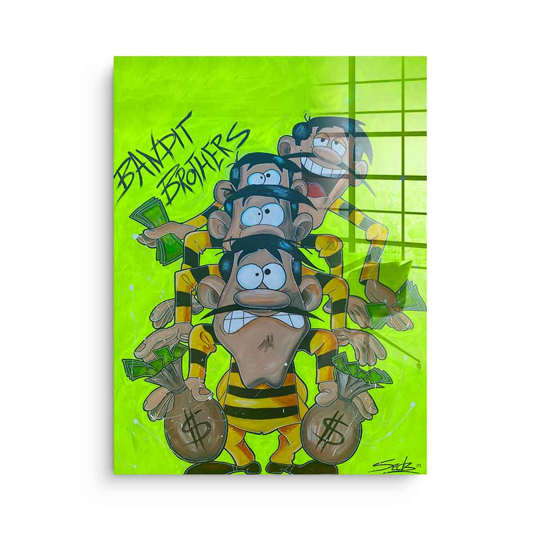 Bandit Brothers - Acrylic glass