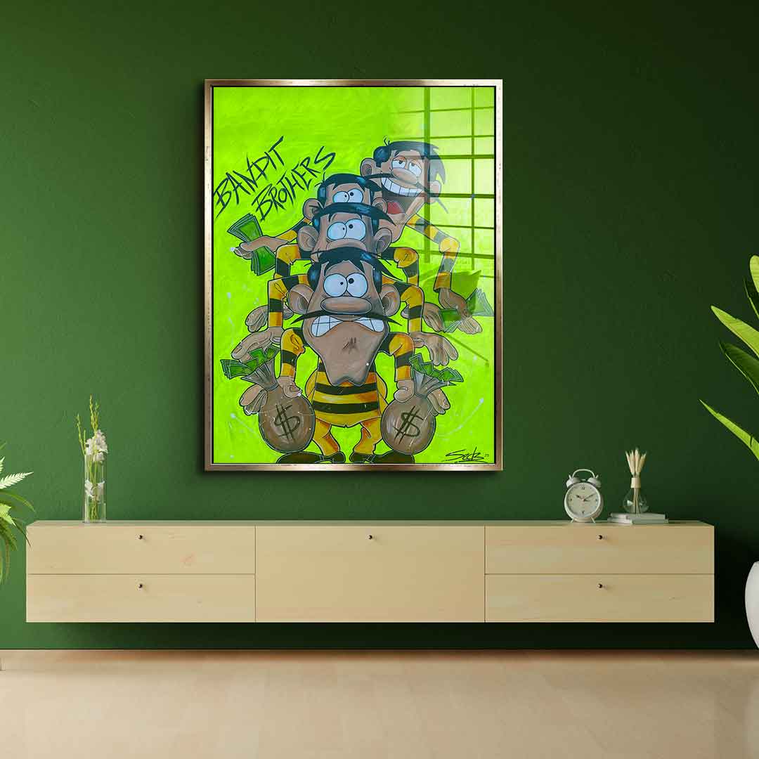 Bandit Brothers - Acrylic glass