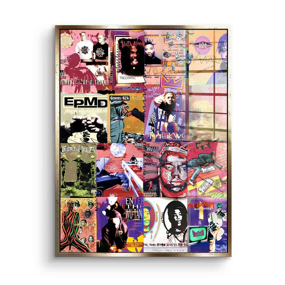 Golden Era - Acrylic glass