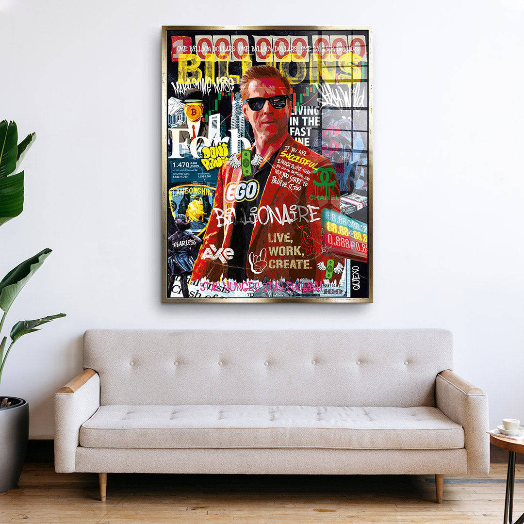 Billions - Acrylglas