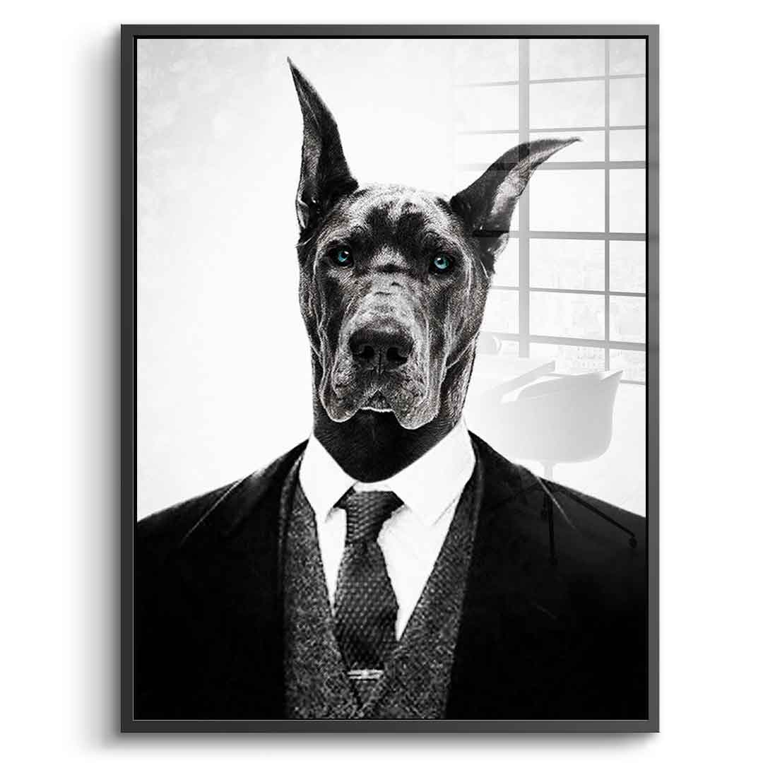 Black Dog - Acrylic glass