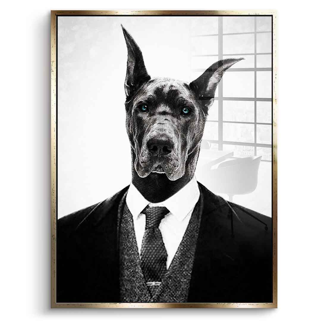 Black Dog - Acrylglas