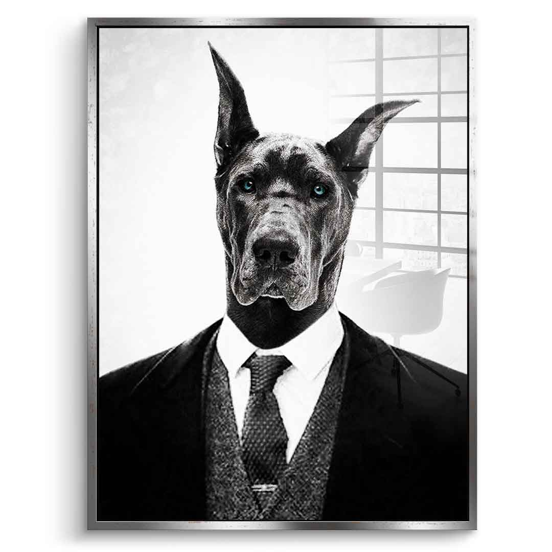 Black Dog - Acrylglas