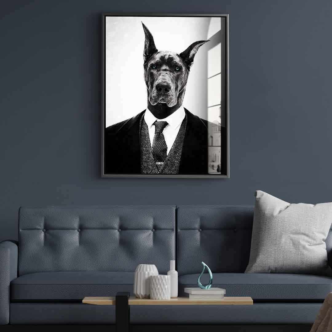 Black Dog - Acrylic glass