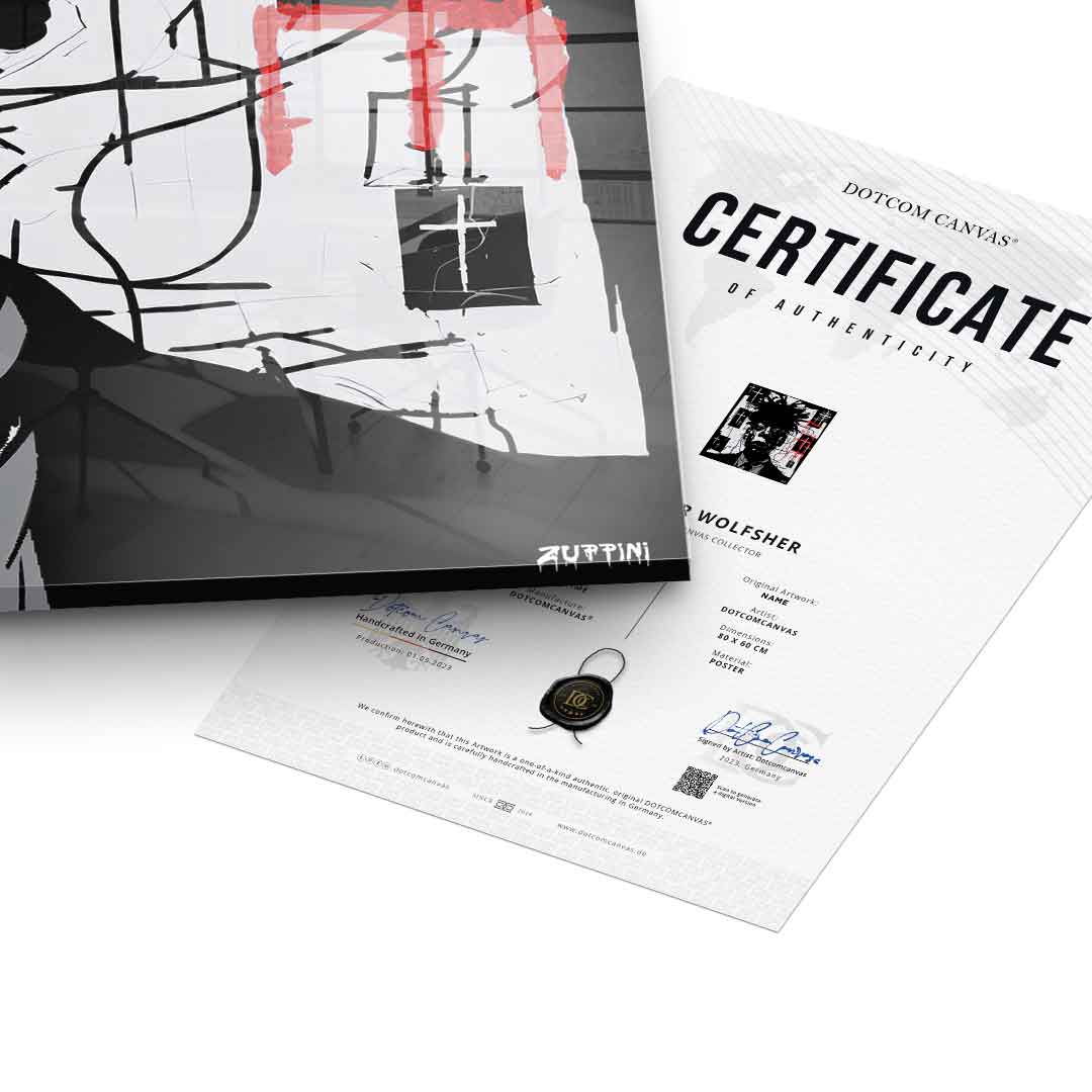 Black Man in Suit - Acrylglas