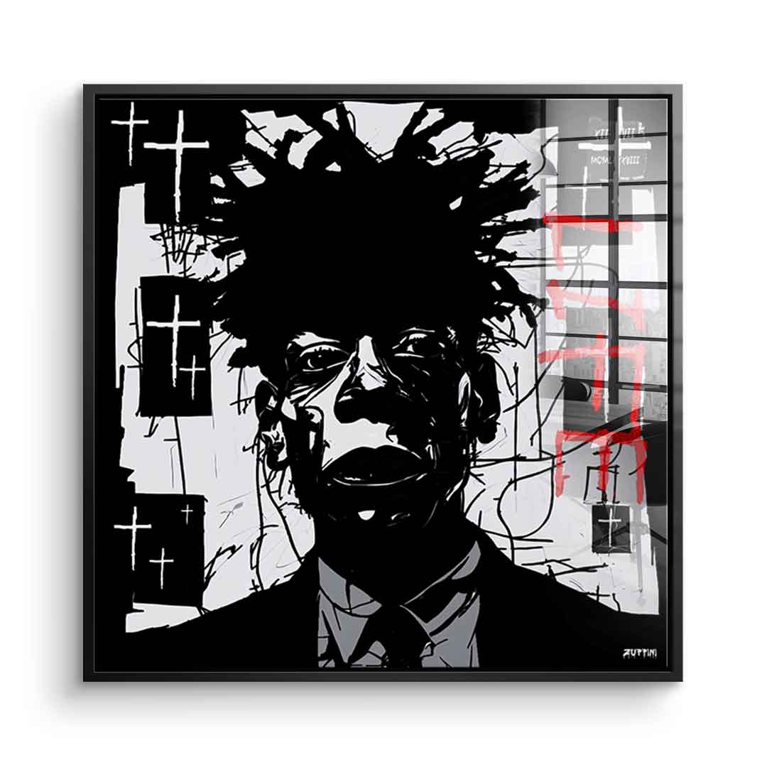 Black Man in Suit - Acrylic glass