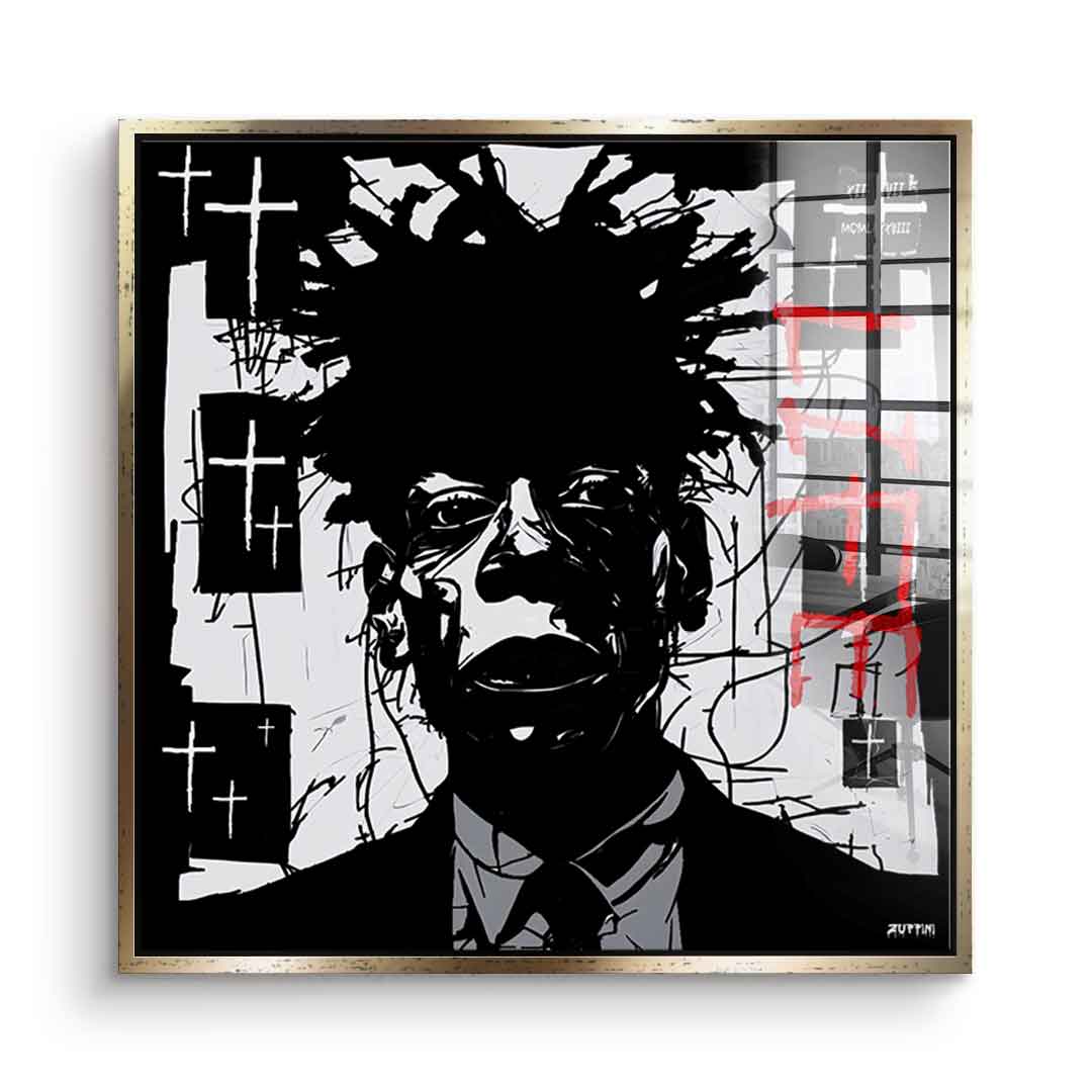 Black Man in Suit - Acrylic glass
