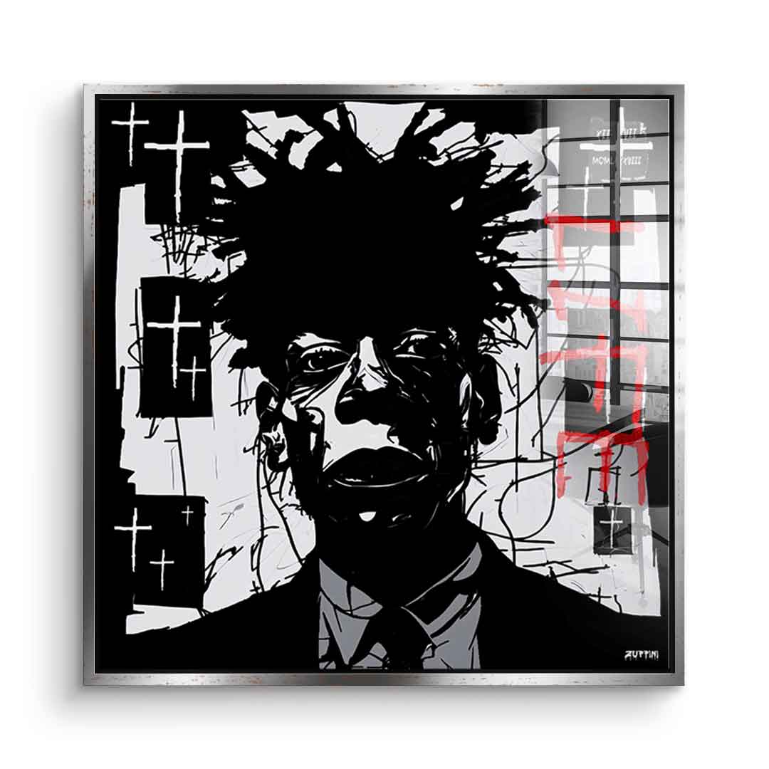 Black Man in Suit - Acrylglas