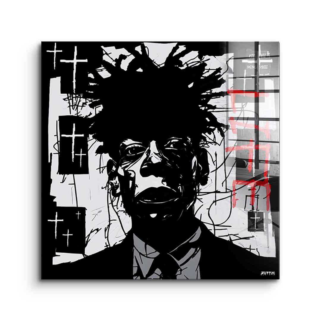 Black Man in Suit - Acrylglas