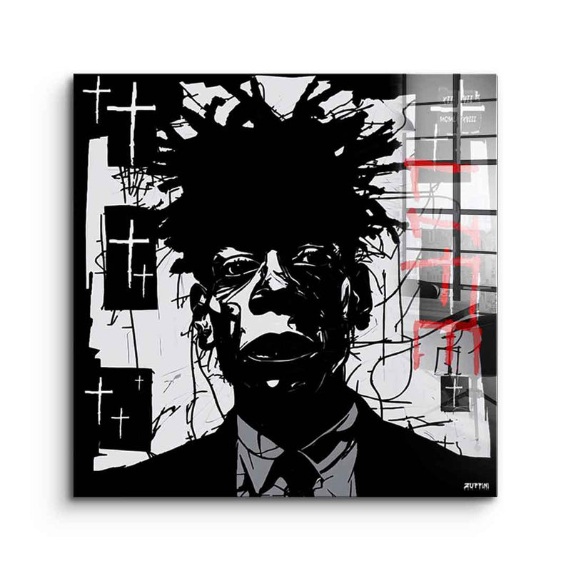 Black Man in Suit - Acrylglas