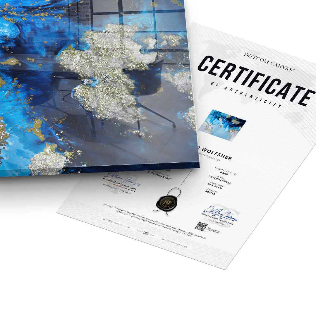 Blue Haven - Acrylglas