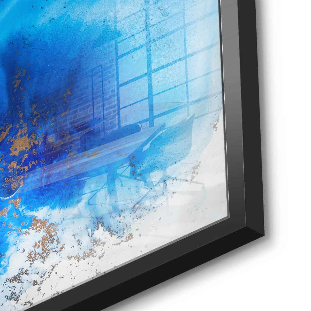 Blue Lagoon - Acrylglas