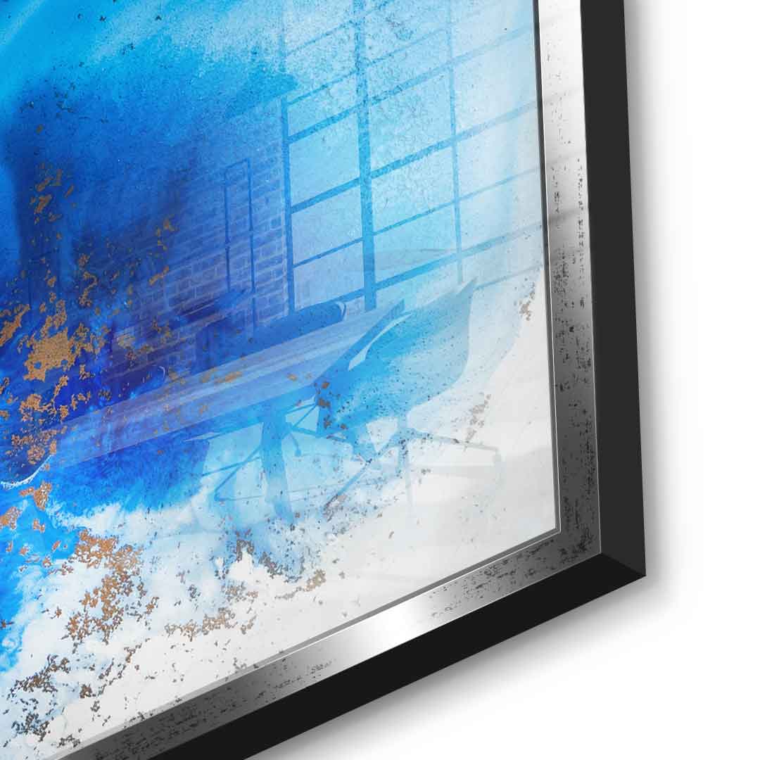 Blue Lagoon - Acrylglas