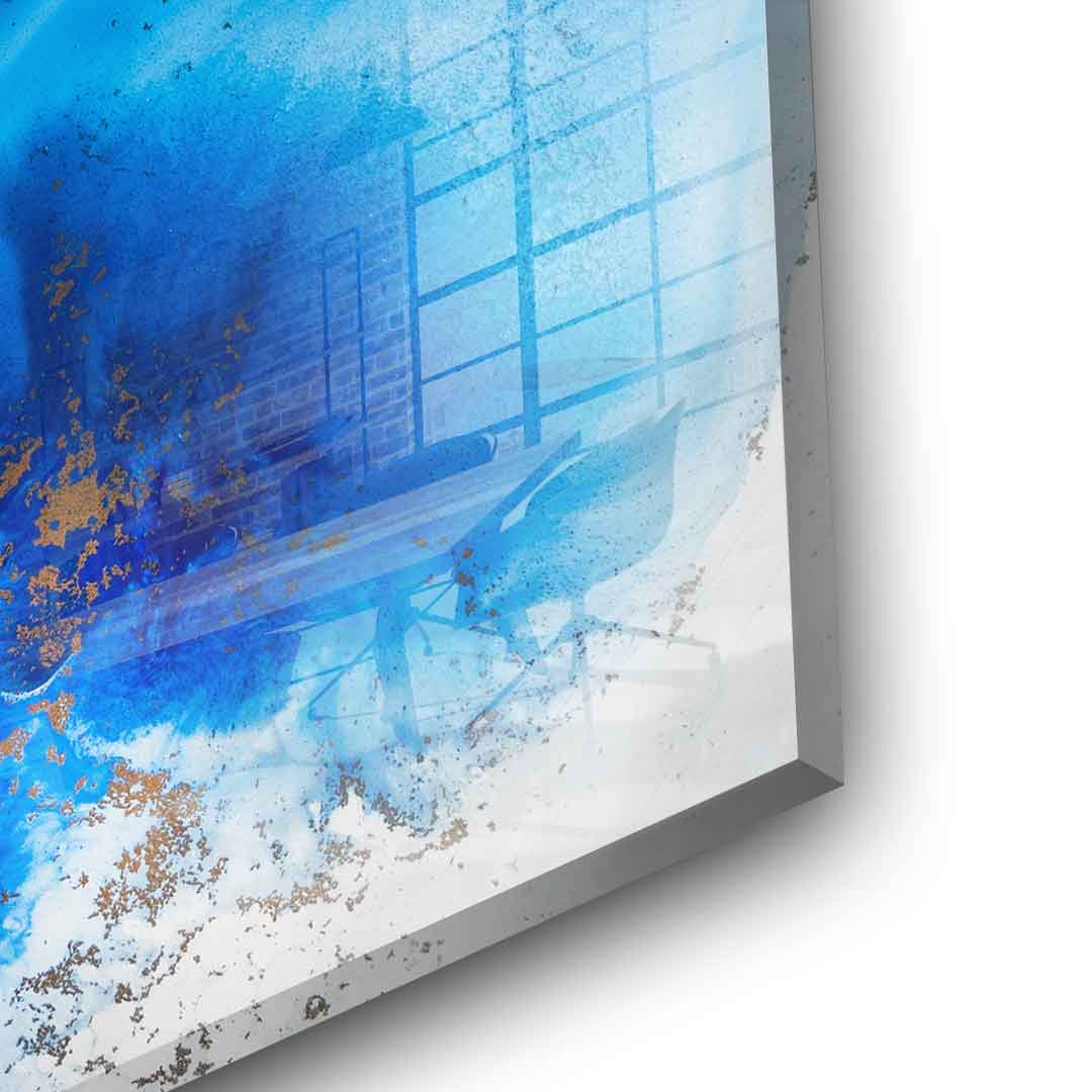 Blue Lagoon - Acrylglas