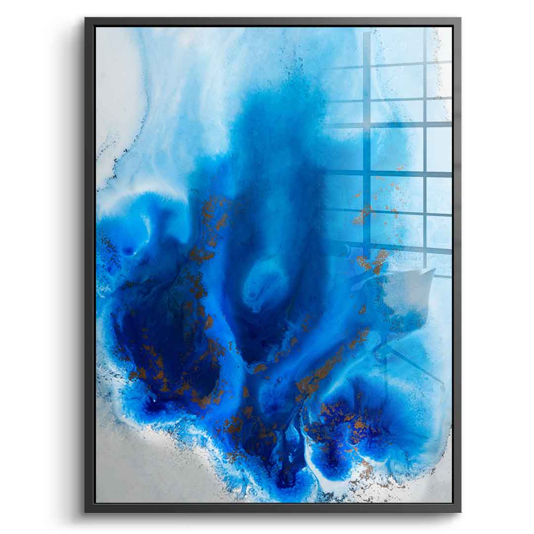 Blue Lagoon - Acrylglas