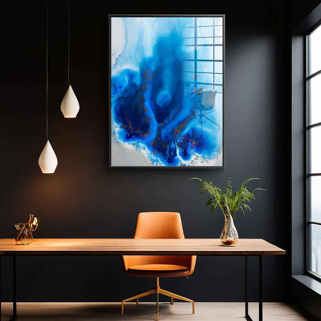 Blue Lagoon - Acrylglas