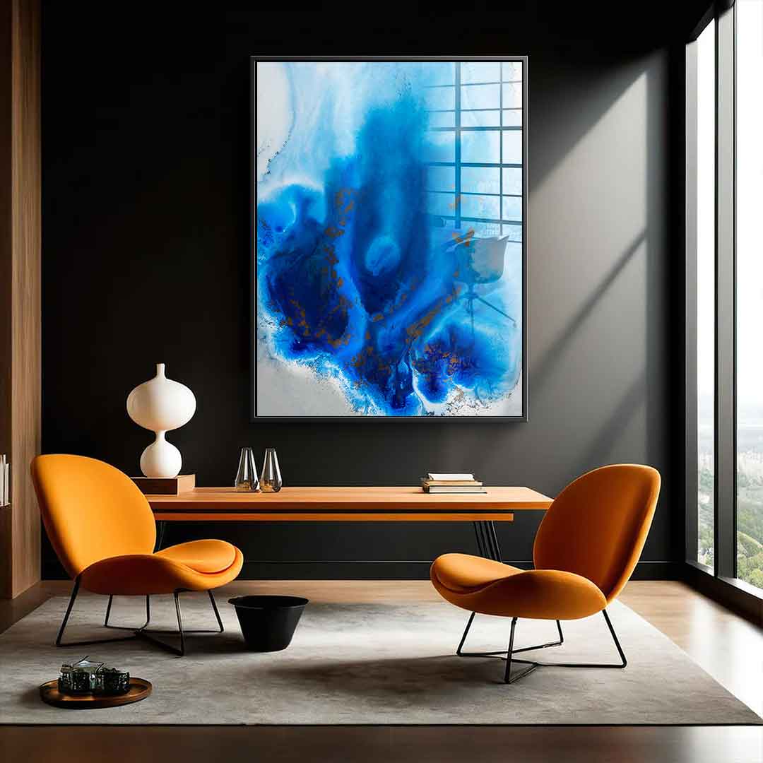 Blue Lagoon - Acrylglas