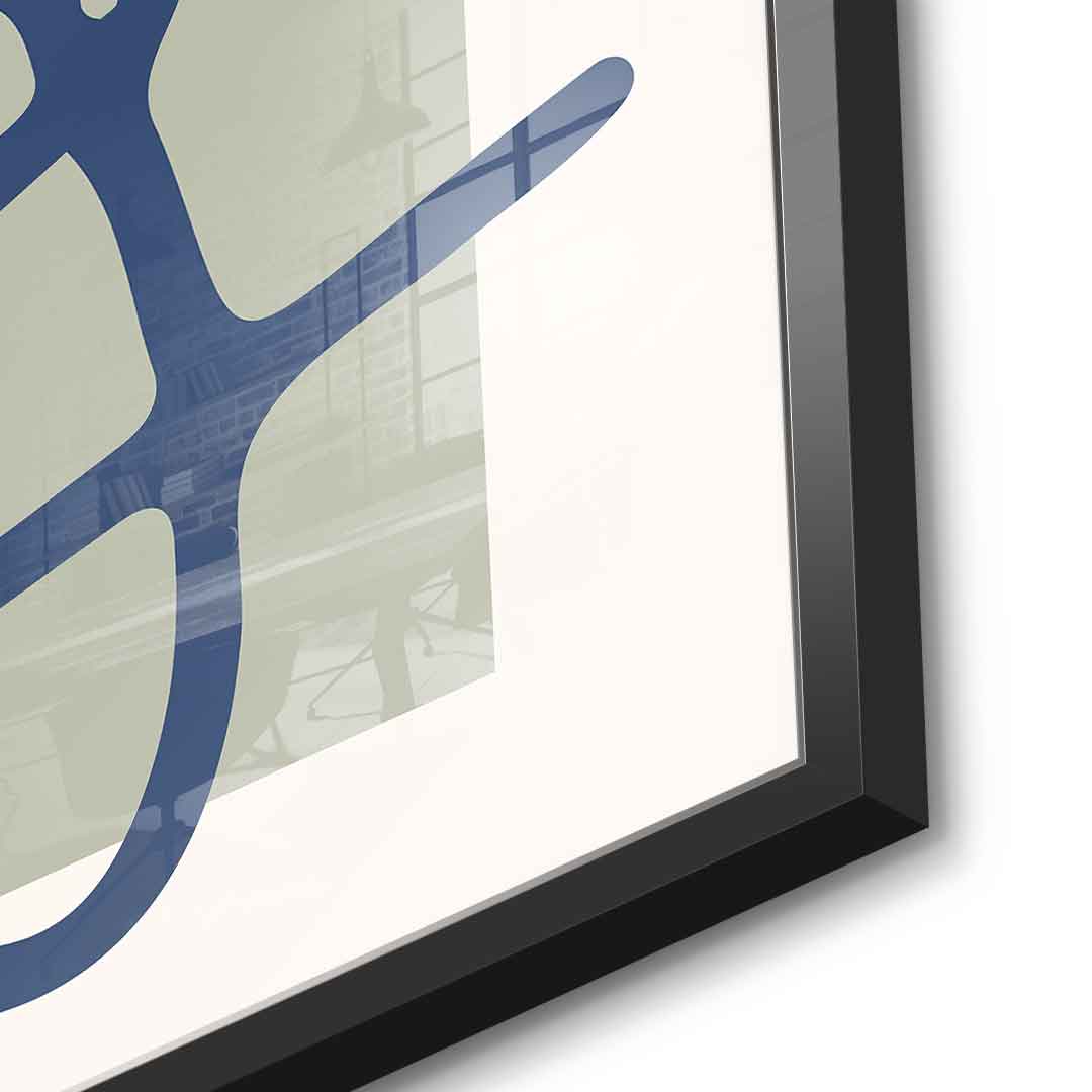 Blue Sprinkle - Acrylic glass