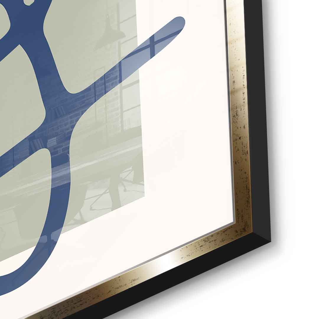 Blue Sprinkle - Acrylic glass