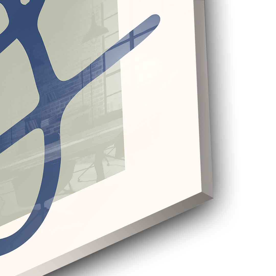 Blue Sprinkle - Acrylic glass