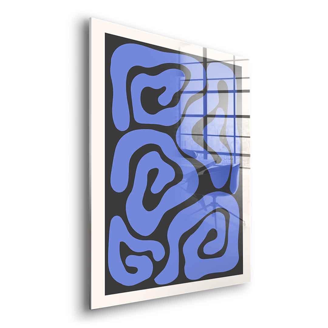 Blue'n'Black - acrylic glass