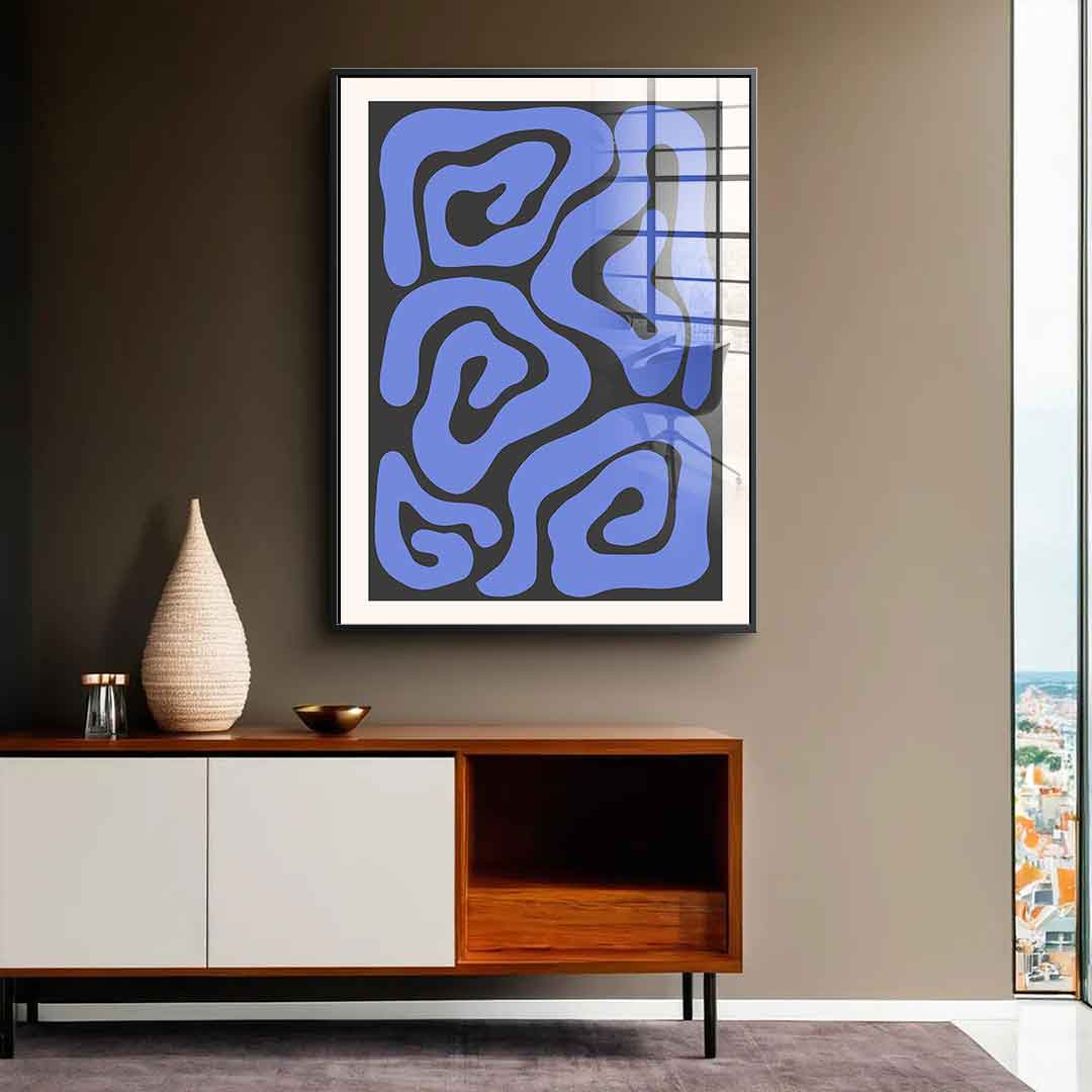 Blue'n'Black - Acrylglas