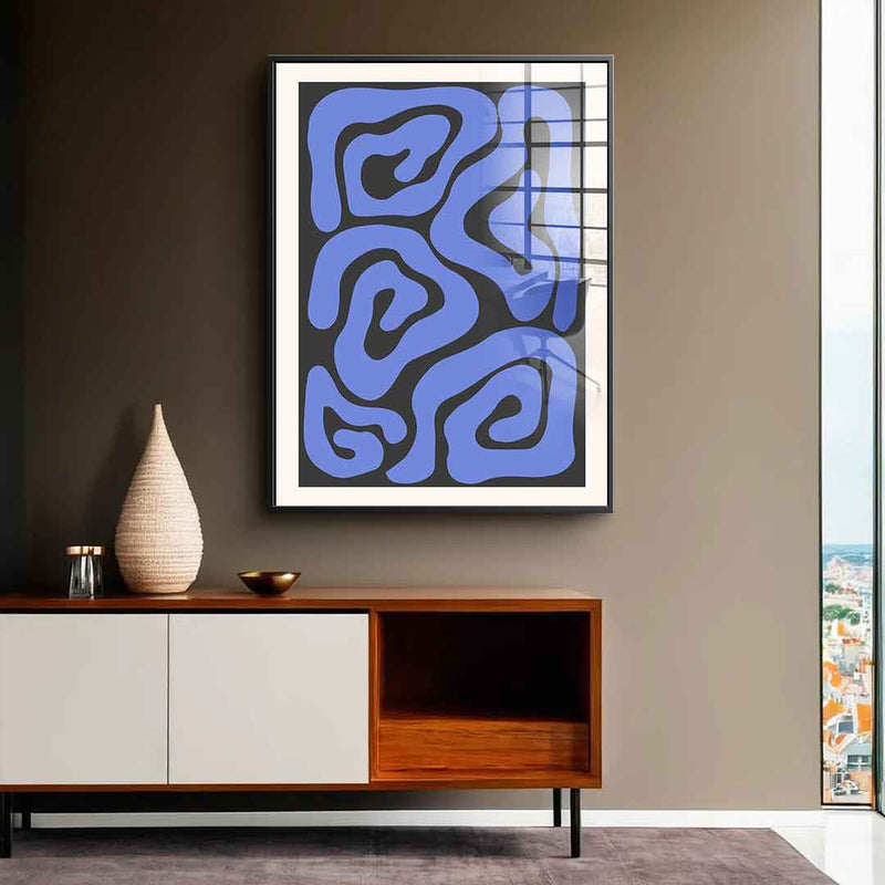 Blue'n'Black - acrylic glass