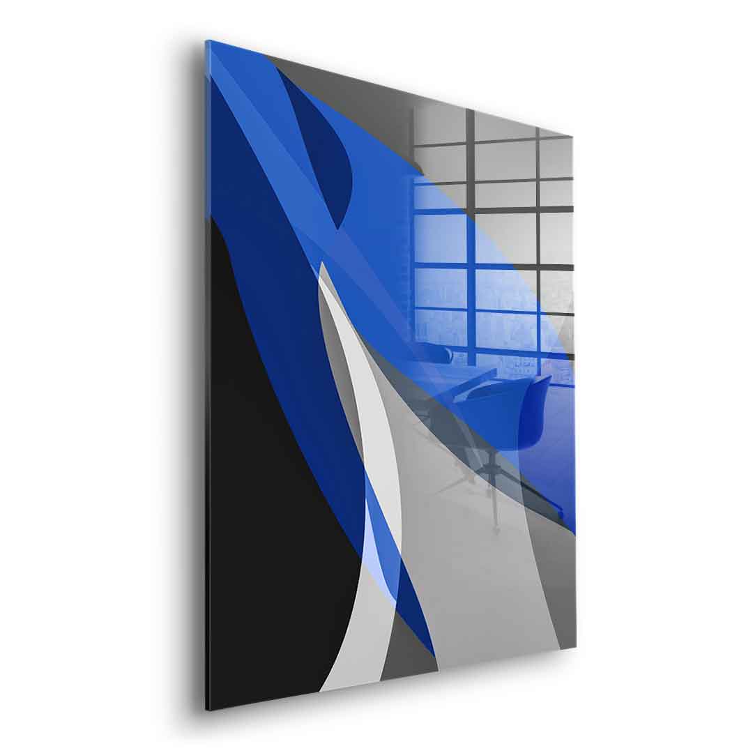 Blue and gray - Acrylglas