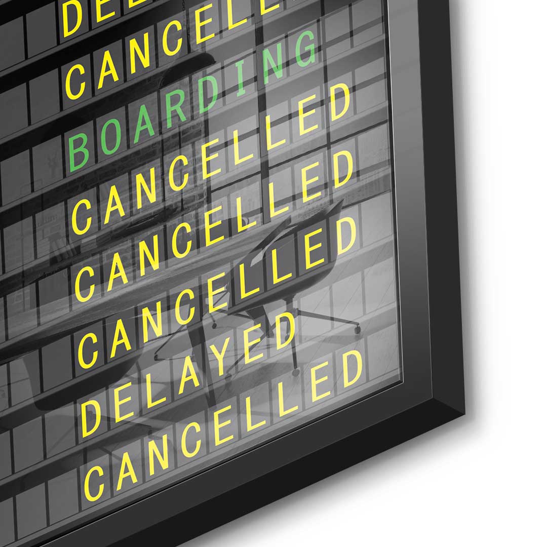 Boarding to Success - acrylic glass