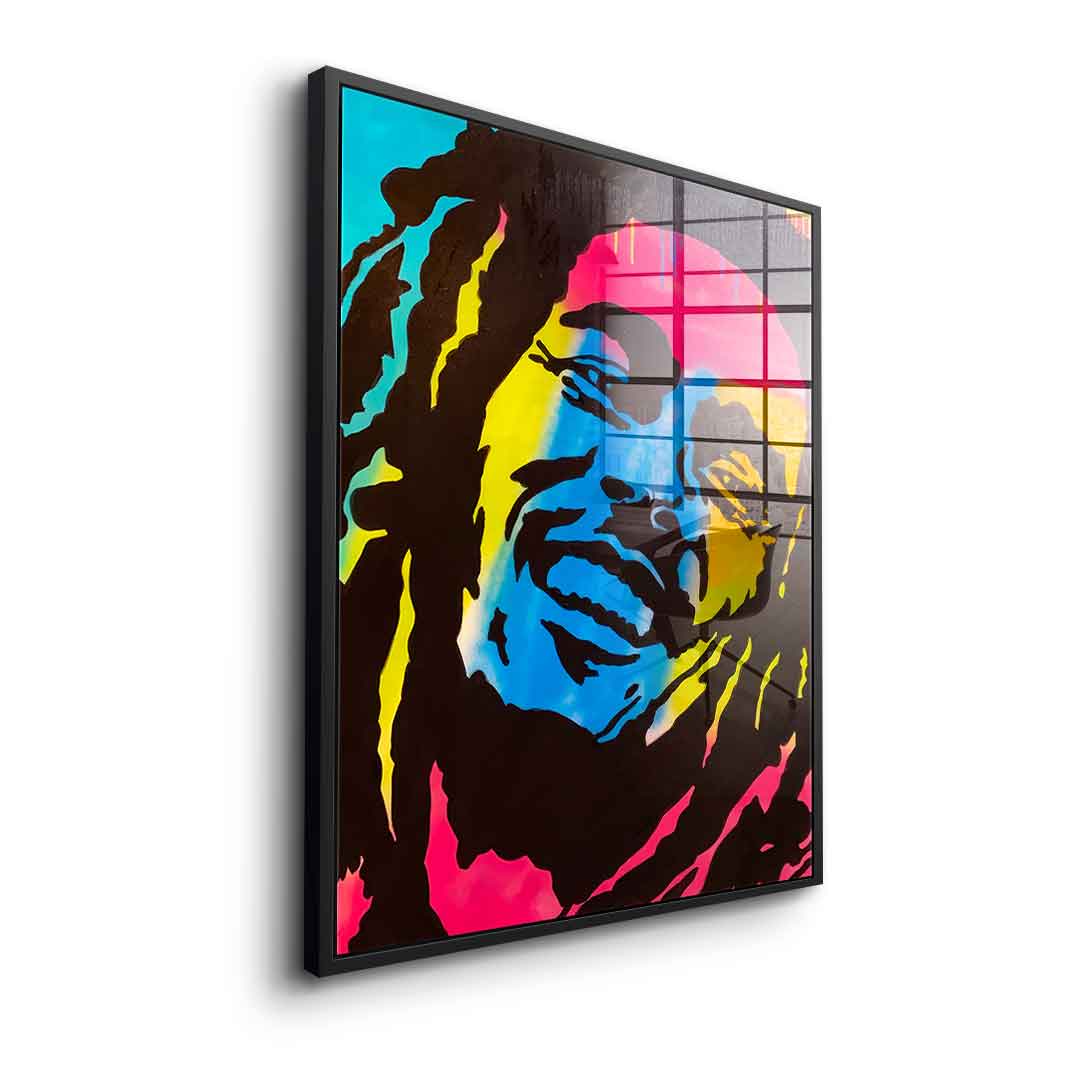 Bob Marley - acrylic