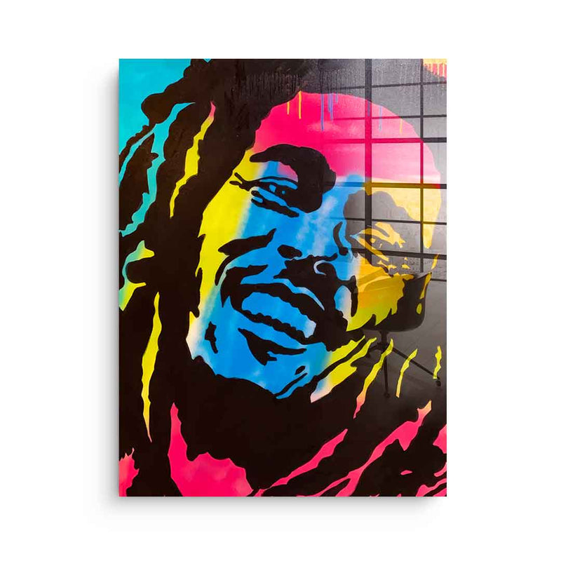 Bob Marley - acrylic