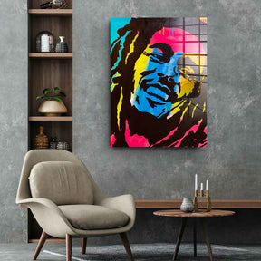 Bob Marley - Acrylglas