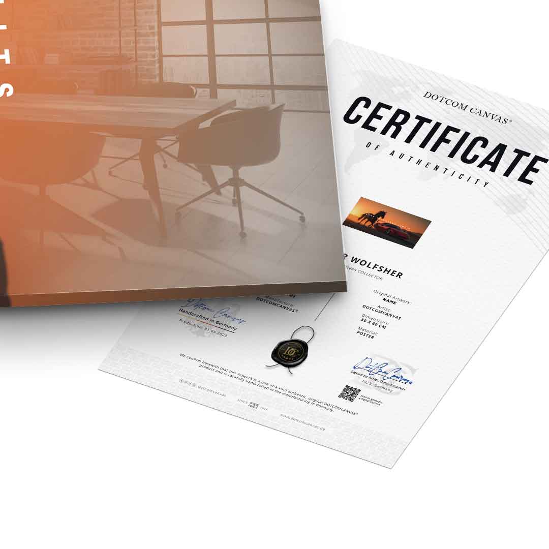 Born to Outrun Limits - Acrylglas